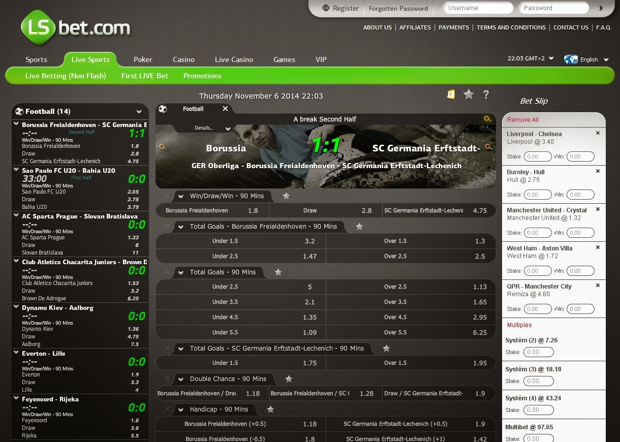 Lsbet screen